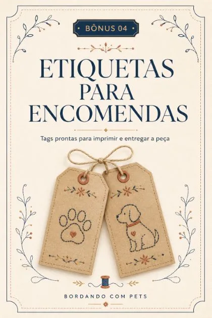 Capa do Bônus 4 — Etiquetas para Encomendas